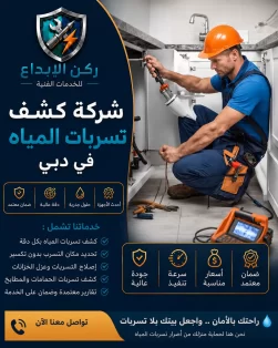 شركة كشف تسربات المياه في دبي