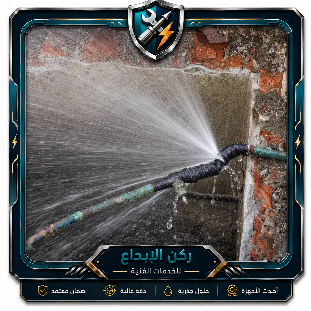 كشف تسربات في أبوظبي كشف تسربات المياه أبو ظبي