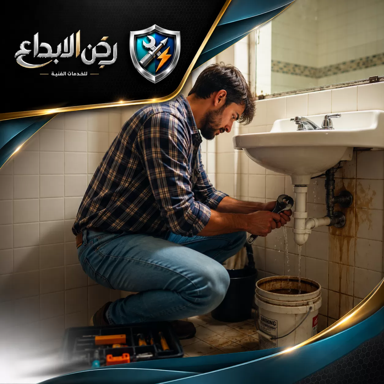 تسربات المياه في العين