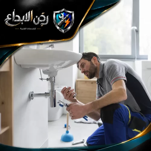 سباك طوارئ في رأس الخيمة 0553689103 ركن الابداع فني سباكة يركز على صيانة حوض المغسلة وفحص الأنابيب السفلية بدقة، مع توفير أدواته الاحترافية.