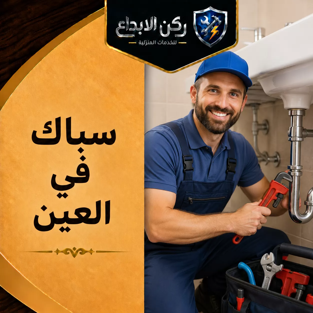 سباك في العين