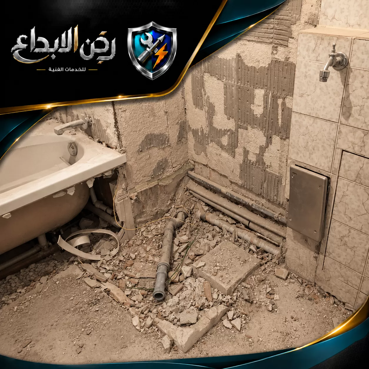 افضل شركة ترميم حمامات في الشارقة