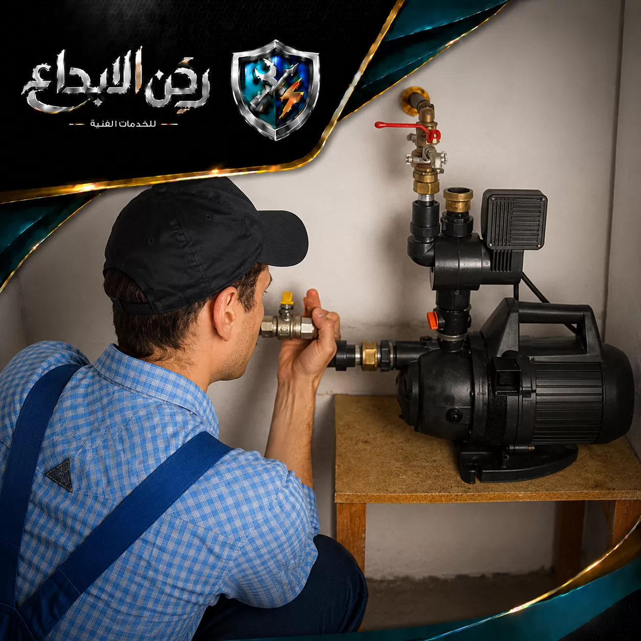 شركة تركيب مضخات المياه مجربة في الشارقة 0553689103 ركن الابداع