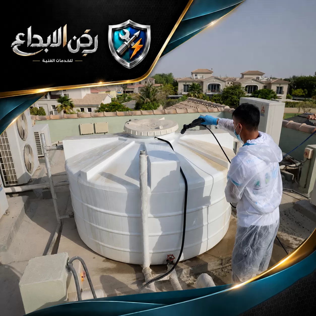 تنظيف خزانات المنازل في دبي 0553689103 ركن الابداع