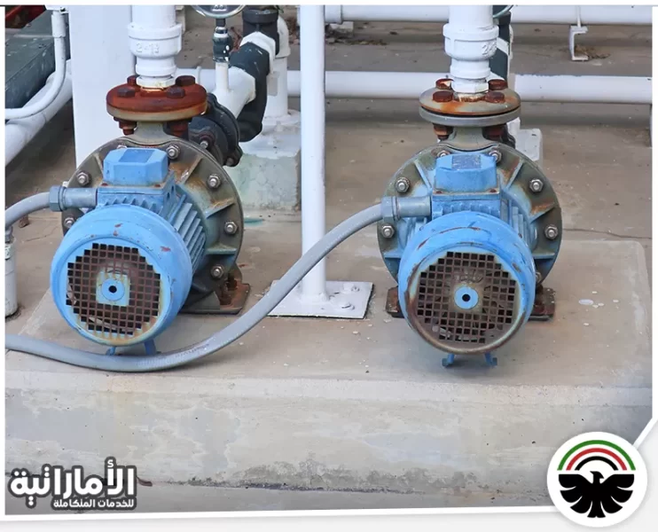 تركيب مضخات المياه في العين