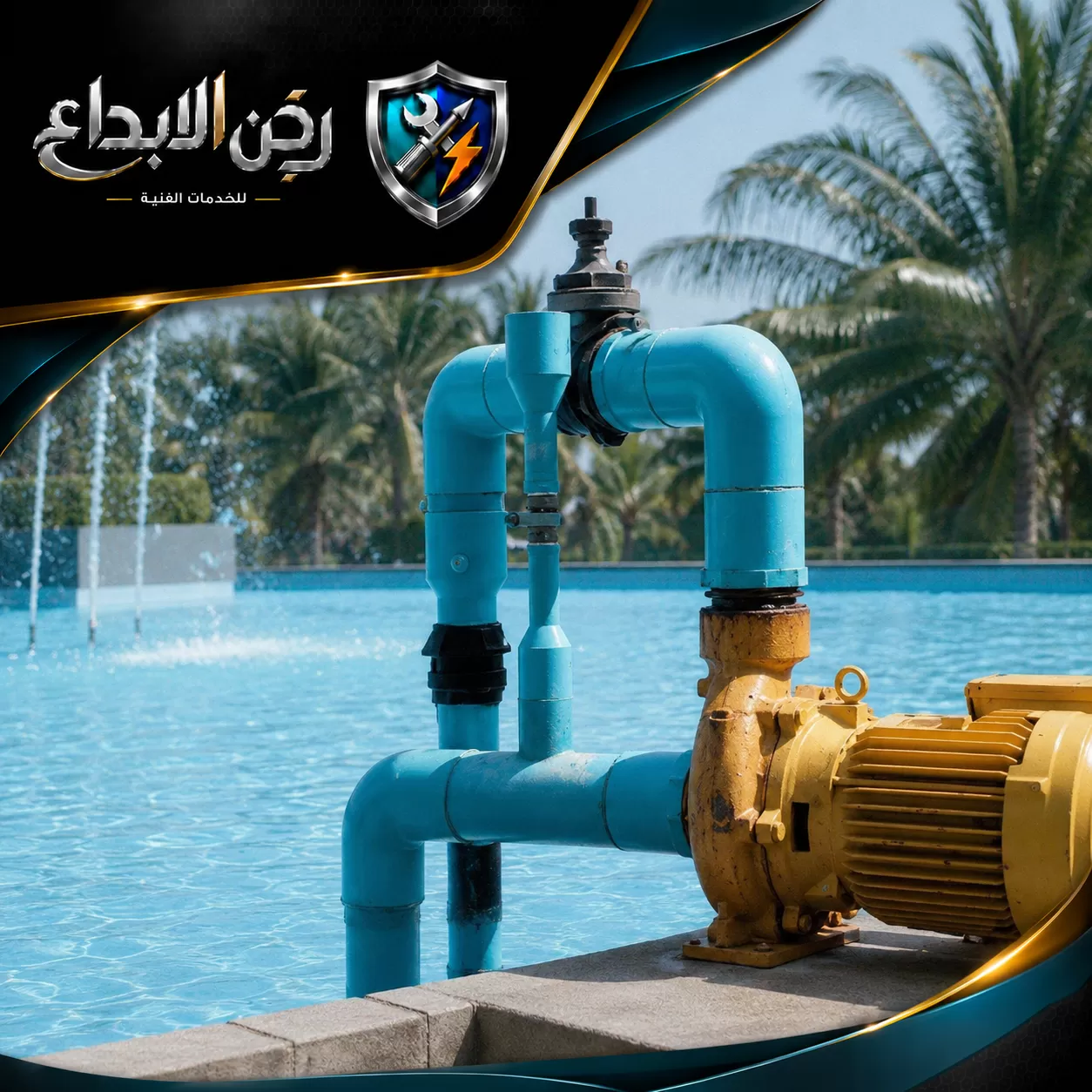فني صيانة تركيب مضخات المياه في ابوظبي 0553689103 شركة المؤسسه الاماراتيه