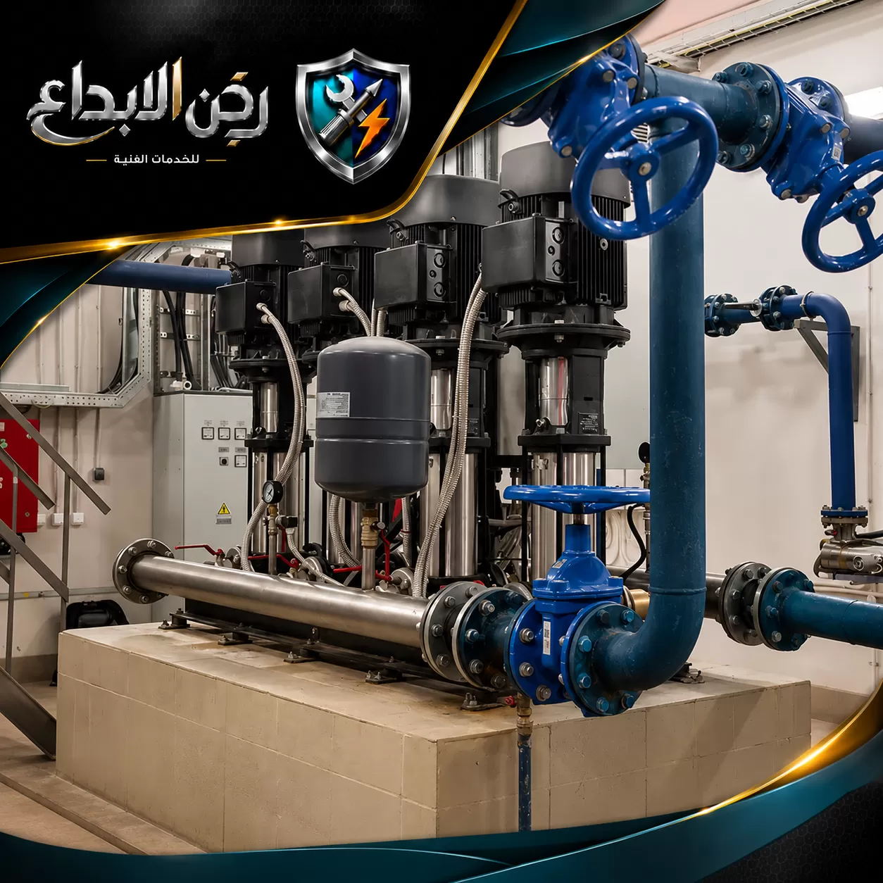عمال فنيين تركيب مضخات المياه في ابوظبي 0553689103 شركة المؤسسه الاماراتيه