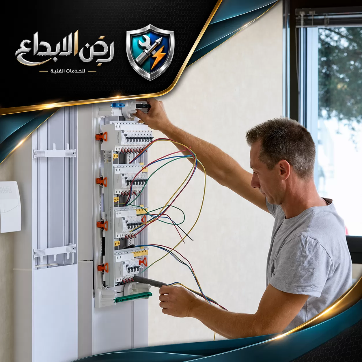 صيانة كهرباء في الشارقة 0553689103 ركن الابداع