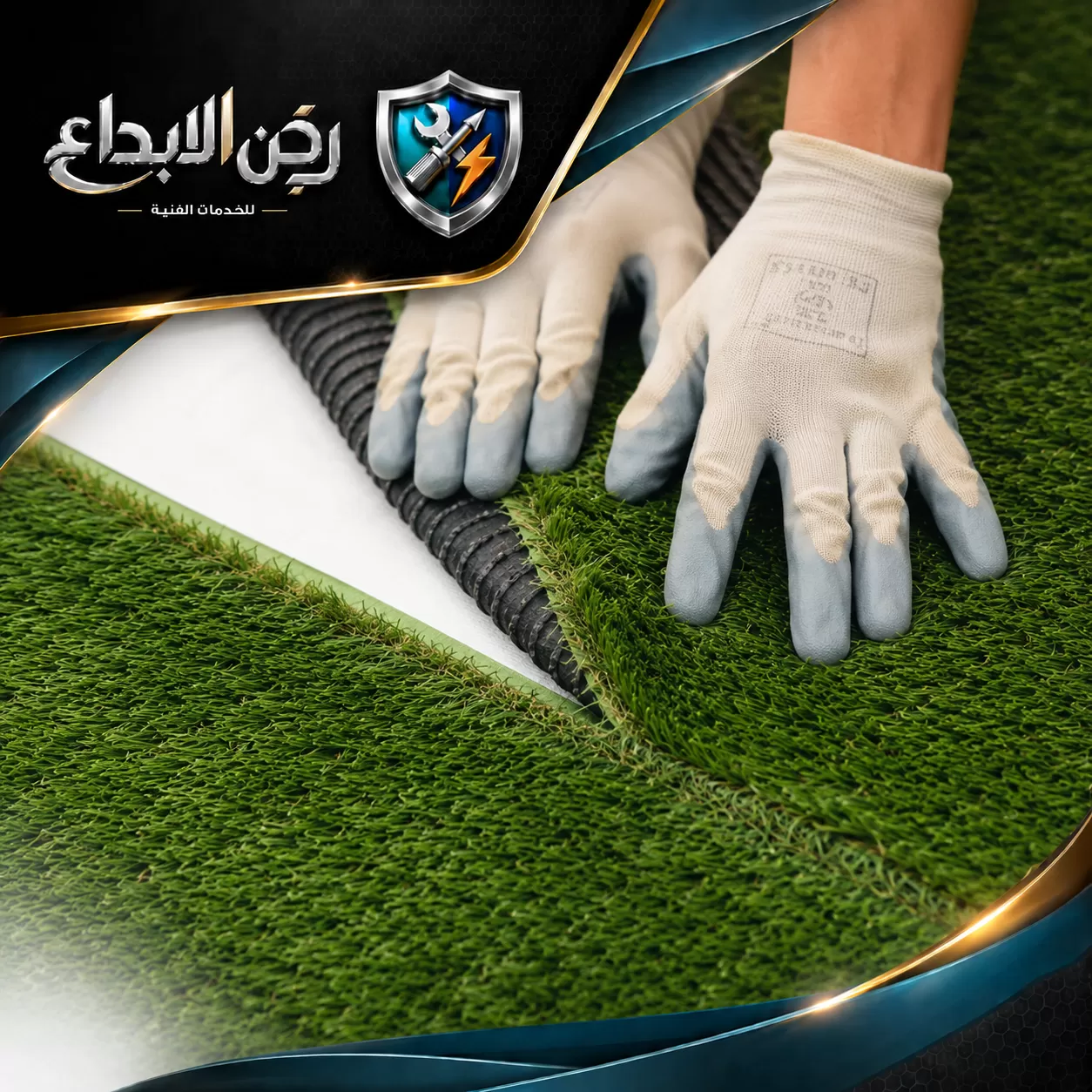 افضل شركة تركيب عشب صناعي دبي 0553689103 ركن الابداع