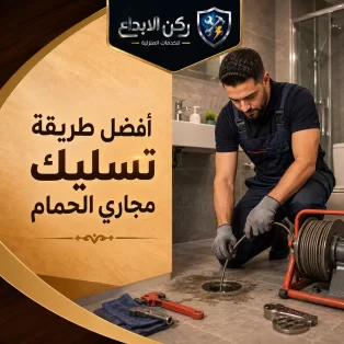 أفضل طريقة تسليك مجاري الحمام
