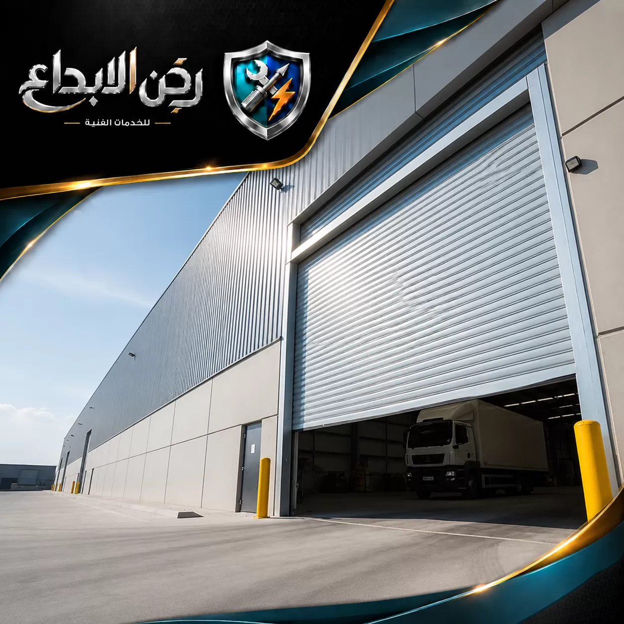 اطلب فحص موتور الباب الأوتوماتيك: 0553689103 باب رول أوتوماتيكي للمستودعات والمنشآت الصناعية يوفر سهولة الدخول والخروج مع تشغيل آمن وفعال.